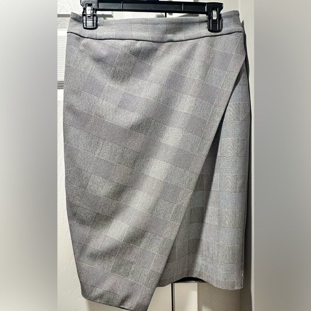 Express plaid Pencil skirt